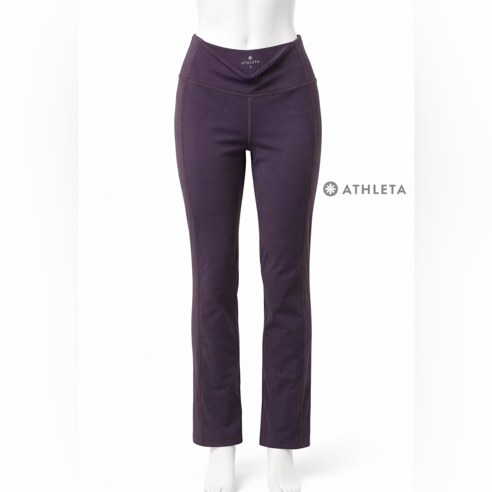 Athleta Leggings‎ Purple Womens Small cropped